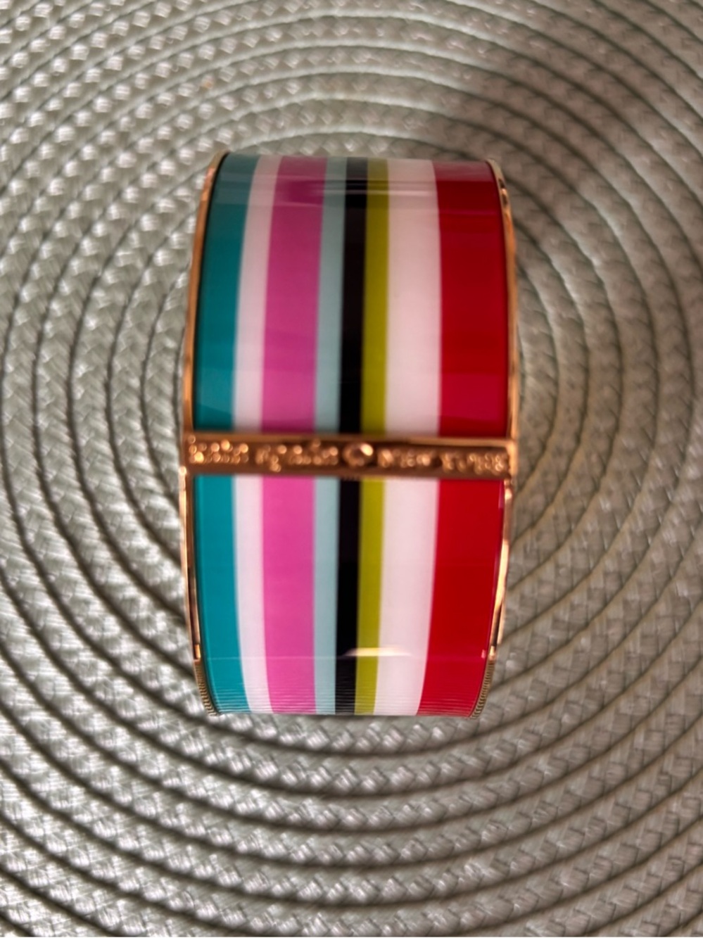 Kate Spade Bangle in beach towel print - Picture 7 of 8